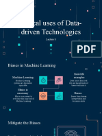 Lecture 8 - Ethical Uses of Data-Driven Technologies