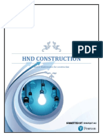 HND Construction: Unit 8: Mathematics For Construction
