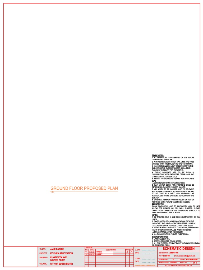 85 Welwyn Ave Concept 26022022 PDF Building Engineering Building