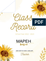 Class Record PDF