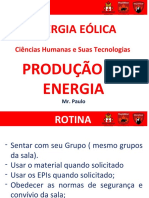 Energia eólica: produção e aplicações