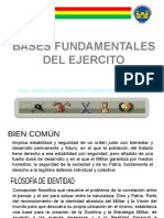 Bases Fundamentales Del Ejercito: Cnl. Daen. José Antonio Camacho Arancibia