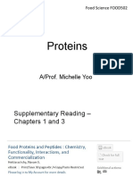 Proteins: A/Prof. Michelle Yoo