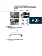 Gaya Lintang Dan Momen Lentur Pada Balok Sederhana