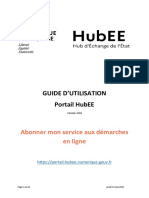 HubEE Guide Abonnement Démarches
