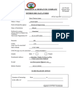 NTDC Internship Registration Form-2023