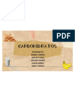 Carbohidratos: Integrantes: Manuel Madrid Adrian Flores Gerardo Muñoz Isahid Muñoz Mario Uranga
