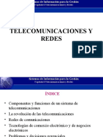 Capítulo 6 Telecomunicaciones y Redes