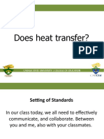 Does Heat Transfer?: Caraga State University - College of Education