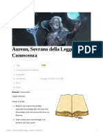 Aureon Sovrano Della Legge e Della Conoscenza