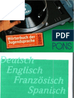 Wörterbuch Der Jugendsprache Deutsch - Englisch - Französisch - Spanisch