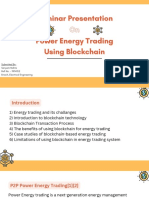 Energy Trading Using Blockchain