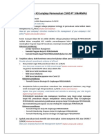 Daftar Dokumen K3 Lengkap Pemenuhan CSMS PT SINARMAS: A. Leadership and Commitment