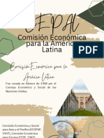 CEPAL: Comisión Económica para América Latina y el Caribe