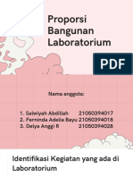 Proporsi Bangunan Laboratorium