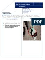 Descrição Do Evento - : Alerta Preliminar de Ssma Ocorrência