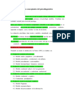 Bases Conceptuales Del Psicodiagnóstico: Evaluación Psicológica