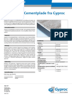 Produktblad-Gyproc GA Aquaroc Cementplade-03.12