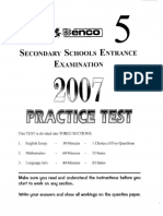 Secondary Schools Entrance Examination