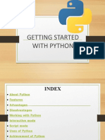 Getting Started With Python