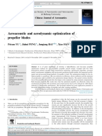 Aeroacoustic and Aerodynamic Optimization of Propeller Blades