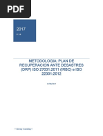 Metodología para BCP y DRP | PDF | Instituto Nacional de Estándares y ...