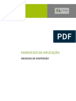 Exercicios Sobre Medidas de Dispersao