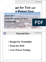 Design For Test Low Power Test
