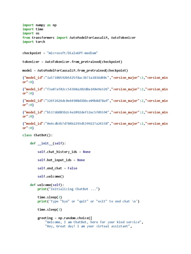 Conversational Ai Chatbot | PDF | Software Engineering | Artificial ...