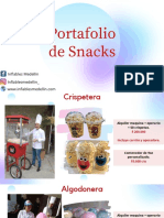 Portafolio de Snacks