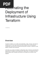 GCP Project - Automating Deployment With Terraform