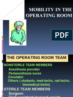 Mobility in The Operating Room