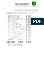 Contabilidad de Gestión I: Facultad de Ciencias Económicas Carrera Contaduría Pública