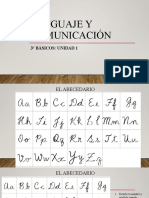 Lenguaje Y Comunicación: 3° Básicos: Unidad 1