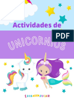 Actividades unicornios 1DíaJugar