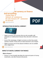 Digital Currency Impact On Finance and Accounting. R21CC125