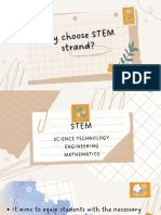 Why Choose STEM Strand