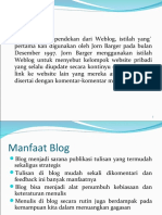 Blog Adalah Kependekan Dari Weblog, Istilah Yang'