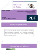 Conducta Profesional y Legislación en Salud.: Cuarto Semestre