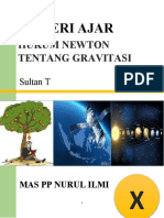 Sultan T - Materi Ajar HK Newton Tentang Gravitasi 22