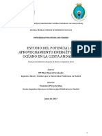 Estudio Del Potencial de Aprovechamiento Energético Del Océano en La Costa Andaluza