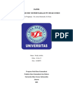 Paper Menganalisis Imc Di Perusahaan PT Sinar Sosro: Dosen Pengampu: Ibu Arina Muntazah, M.Ikom