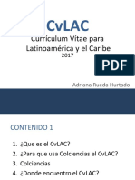 CvLAC: Guía para el diligenciamiento del Currículum Vitae para Latinoamérica y el Caribe