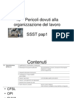 13 - Pericoli Dovuti Alla Organizzazione Del Lavoro SSST Pap1