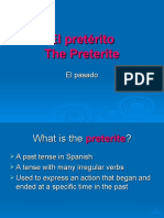 El Pret É Rito The Preterite