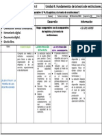 Gestión de La Producción II Unidad 4. Fundamentos de La Teoría de Restricciones