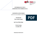 Interés compuesto y tasas de capitalización