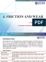 Friction and Wear