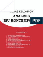 Tugas Kelompok - Analisis Isu Kontemporer