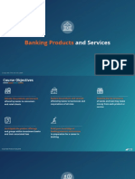 Banking Products and Services - Course Presentation